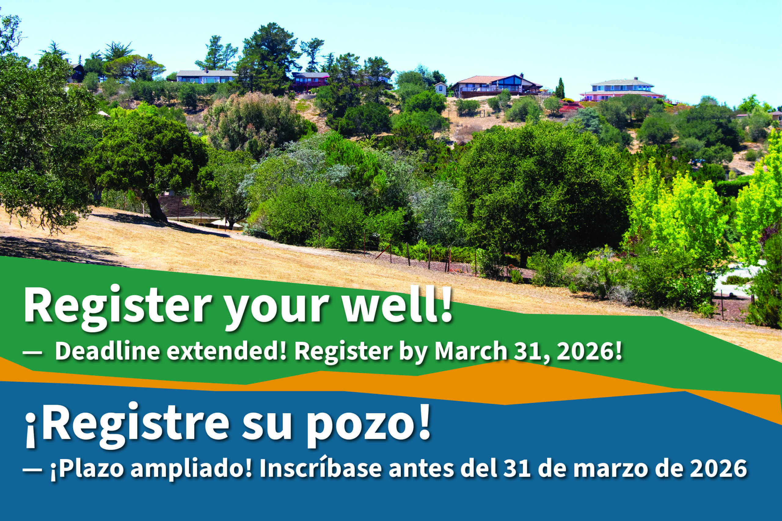 Register your well!